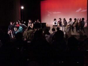 Regional tale made in to a mini theatre